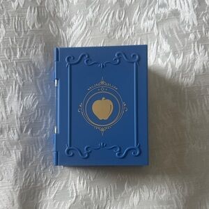 Royal Blue Journal with Gold Apple Motif
